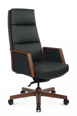 Кресло для руководителя Riva Design Franco A2415-1 зелёная кожа