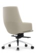 Кресло для персонала Riva Design Spell-M В1719 светло-серая кожа - 3