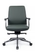 Кресло для персонала Riva Design Pablo-M B2216-1 зелёная кожа - 1
