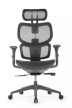 Кресло для руководителя Riva Design Argo W-228 серая сетка - 1