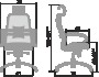 Кресло для руководителя Метта Samurai SL-2.04 коричневый - 4