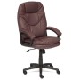 Кресло для руководителя TetChair COMFORT LT экокожа коричневая