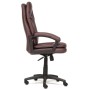 Кресло для руководителя TetChair COMFORT LT экокожа коричневая - 2