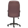 Кресло для руководителя TetChair COMFORT LT экокожа коричневая - 3