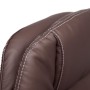 Кресло для руководителя TetChair COMFORT LT экокожа коричневая - 4