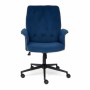 Кресло для персонала TetChair Madrid синий флок - 1
